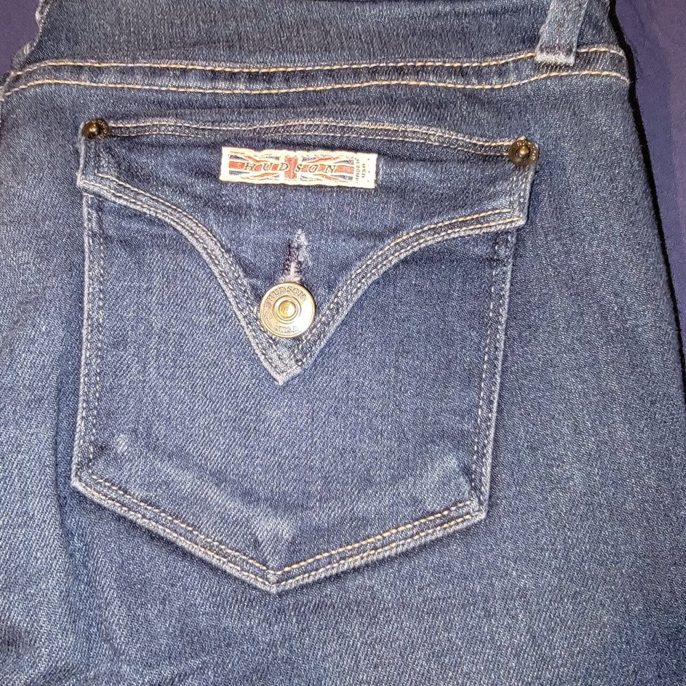 Classic Women's Dark Blue Jeans - Picture 2 of 9